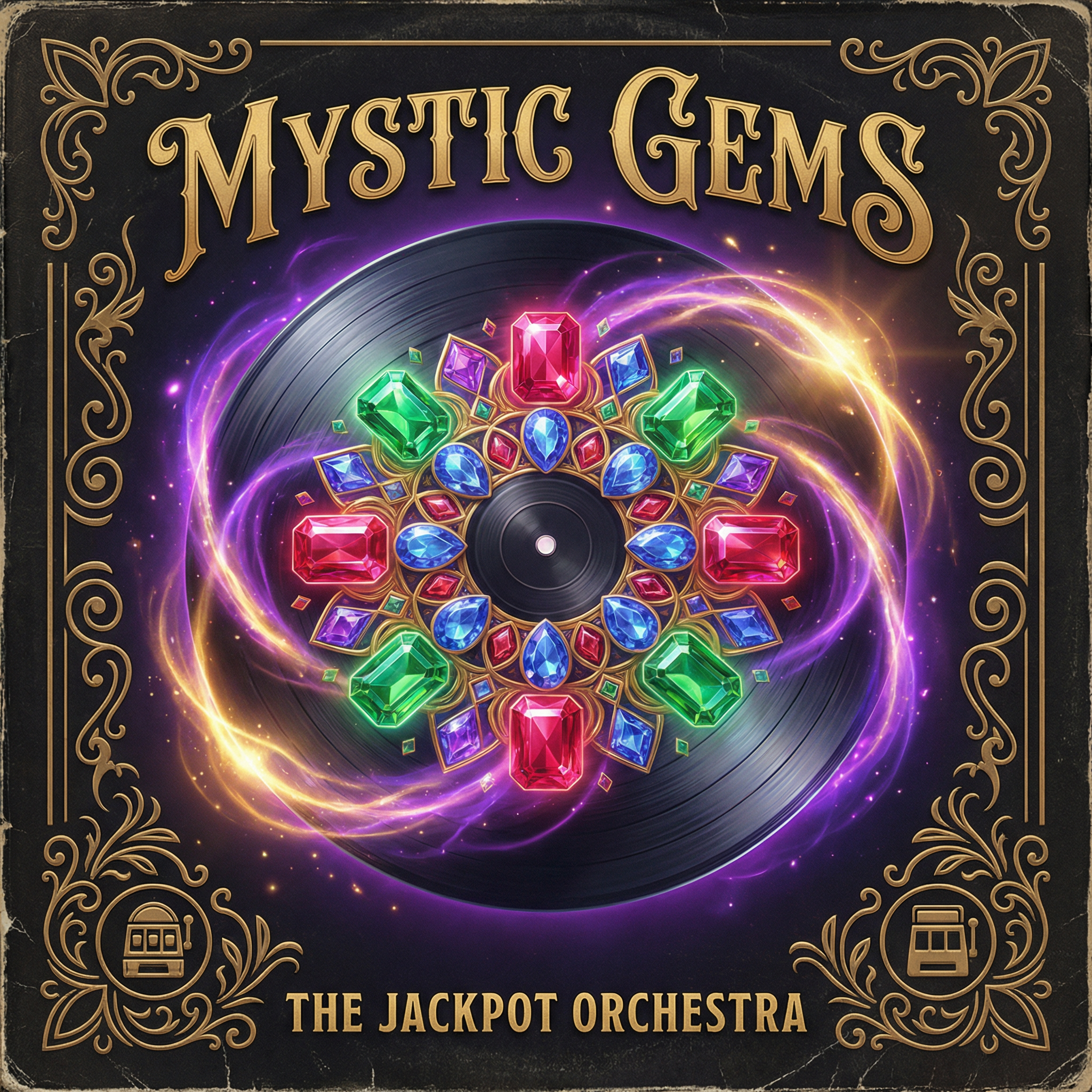神秘宝石 - pp电子模拟器 热门老虎机游戏唱片封面
